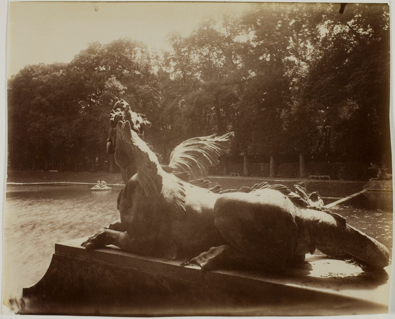 Versailles, Grand Trianon, Drache von Hardy von Jean Eugène Auguste Atget