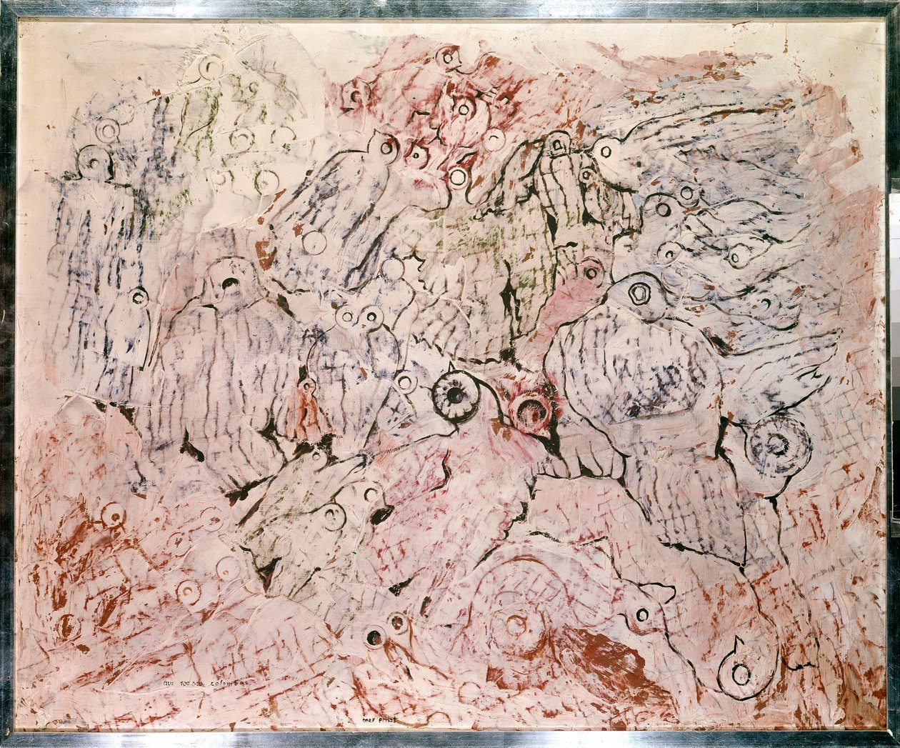 Den 100.000 Tauben. Gemälde von Max Ernst (1891 - 1976) von Jean Francois Garneray