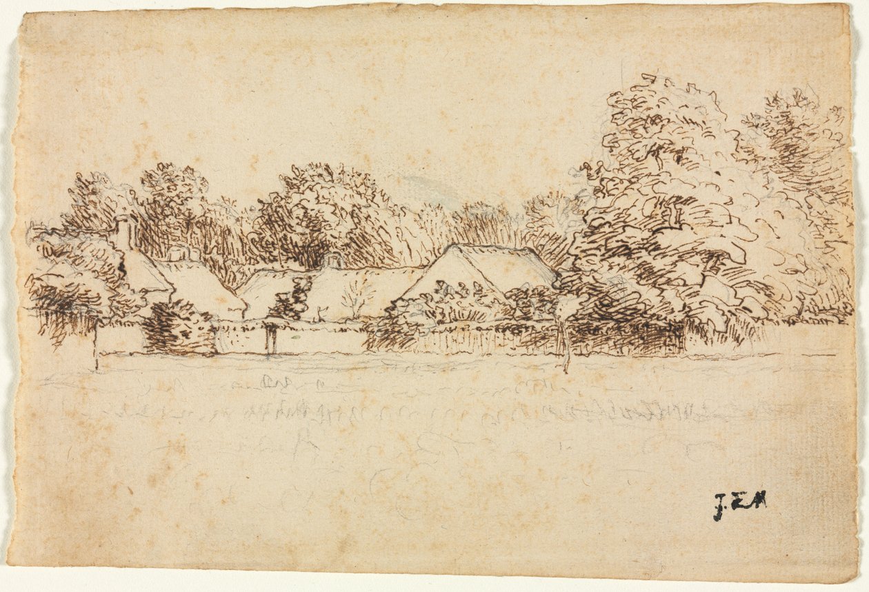 Häuser von Jean Francois Millet