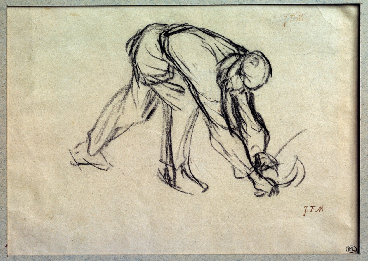 Le reap preparatoire von Jean-Francois Millet