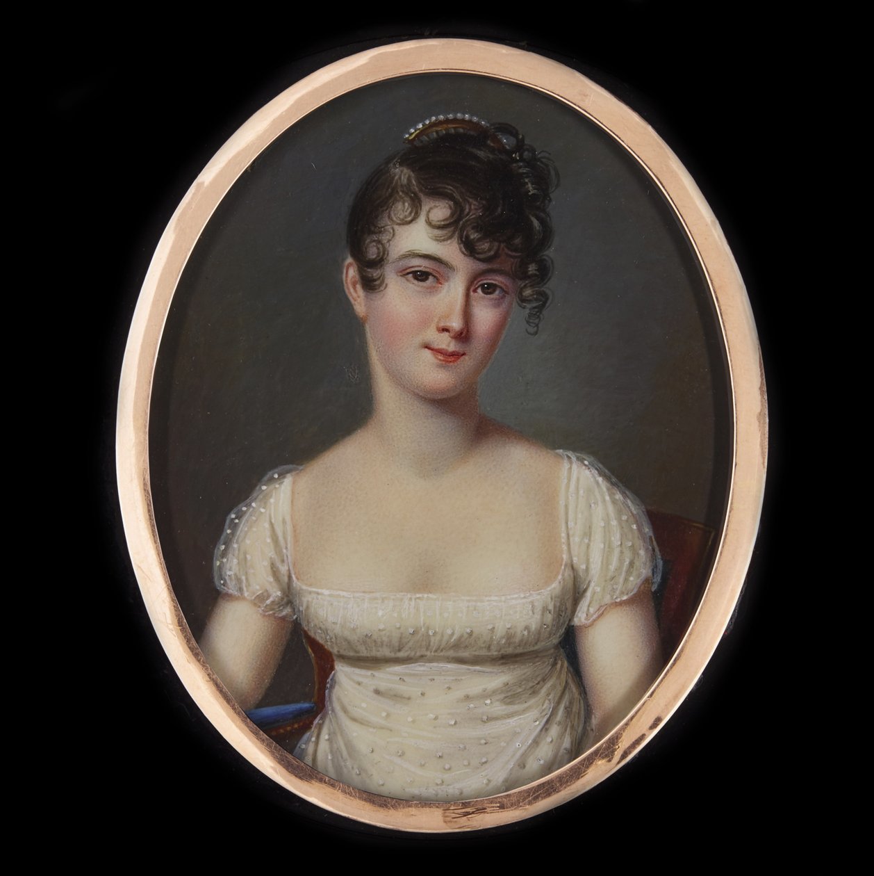 Porträt von Madame Récamier, geborene Julie Bernard 1777-1849, ca. 1805 von Jean François Gérard Fontallard