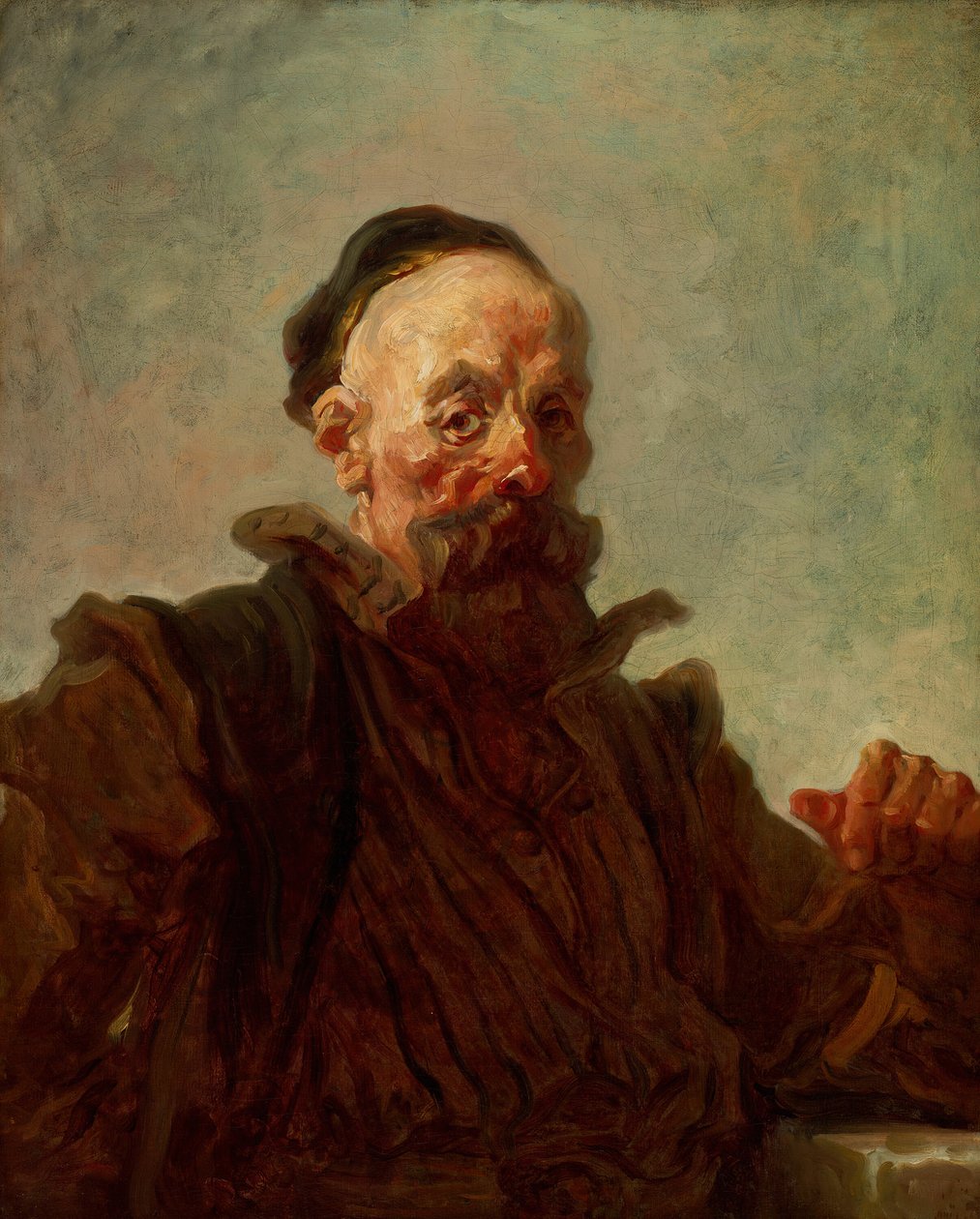 Porträt eines Mannes im Kostüm, 1768-70 von Jean Honore Fragonard