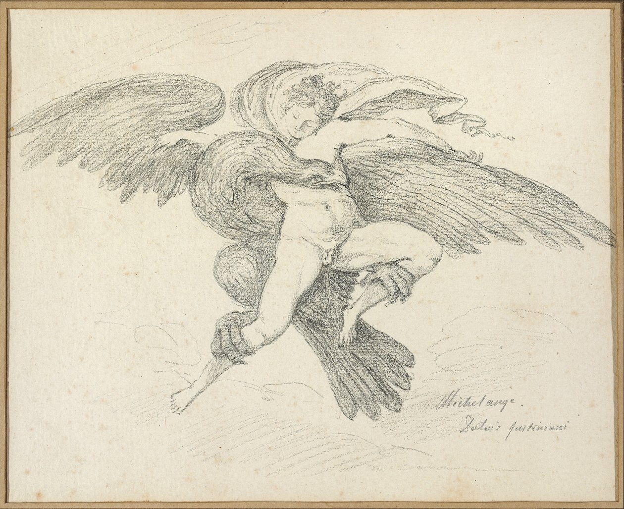 Die Entführung des Ganymed, nach Michelangelo von Jean Honore Fragonard
