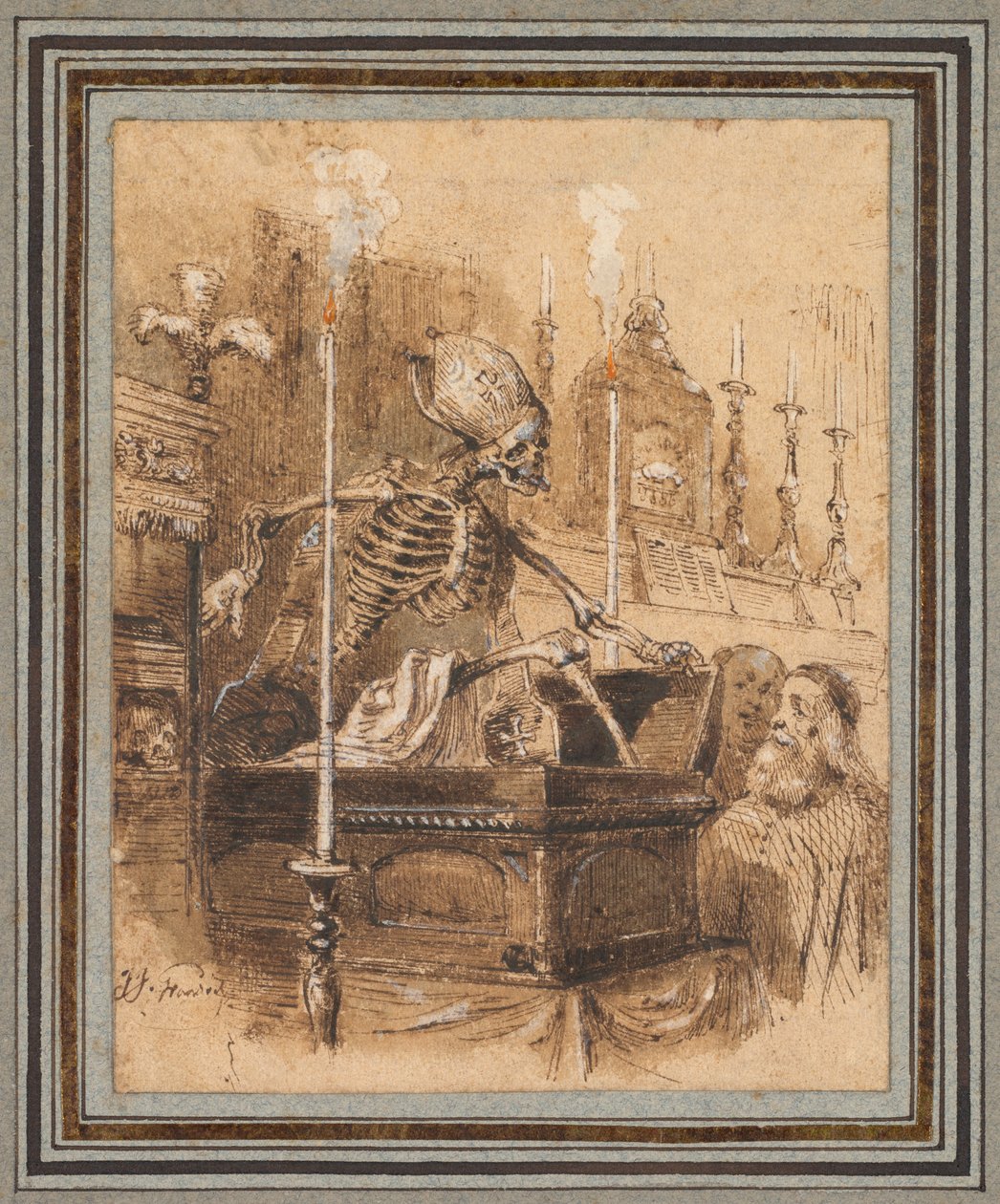 Die Reliquien von Jean Jacques Grandville