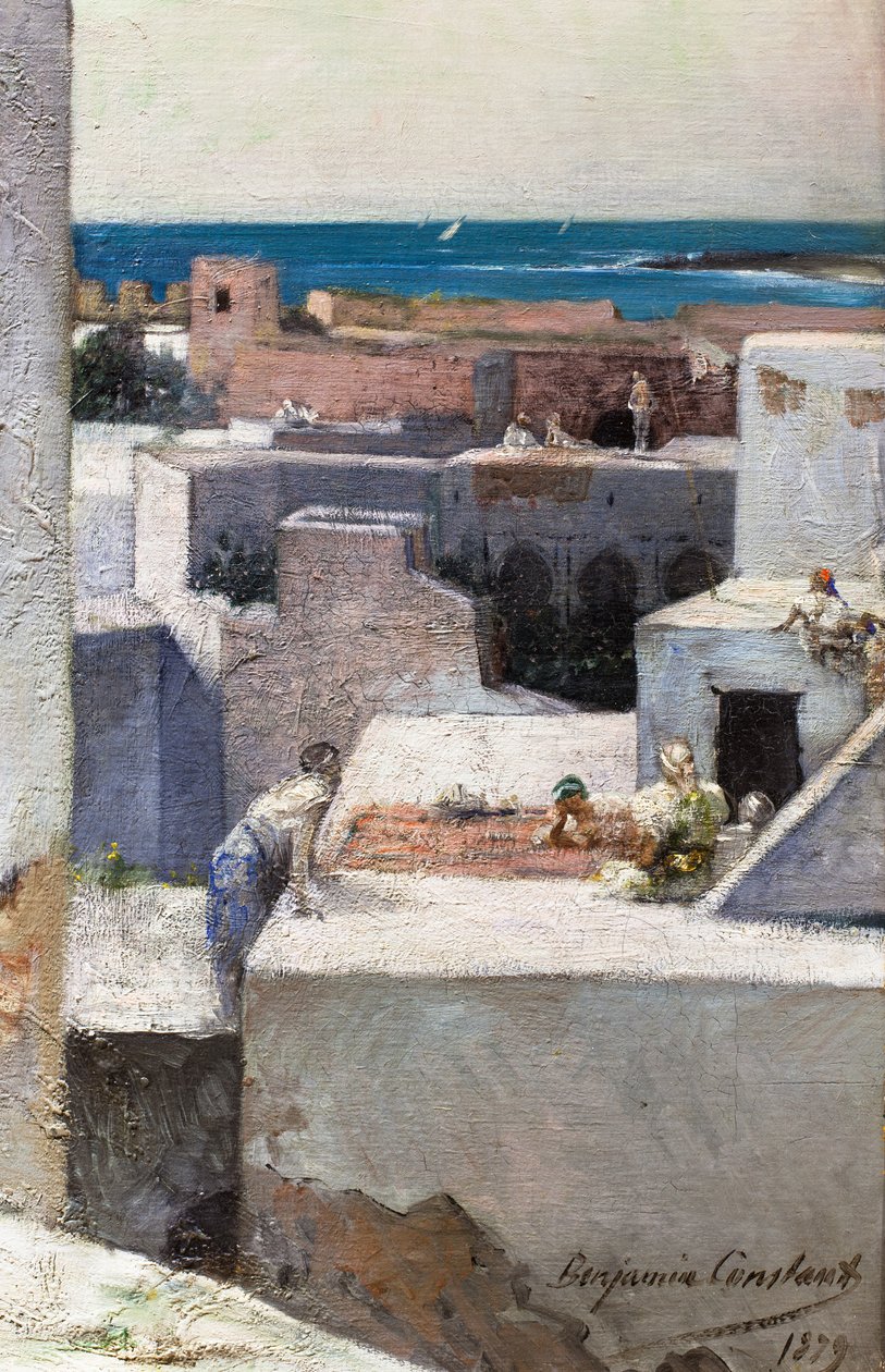 Abend auf den Terrassen (Marokko) von Jean Joseph Benjamin Constant