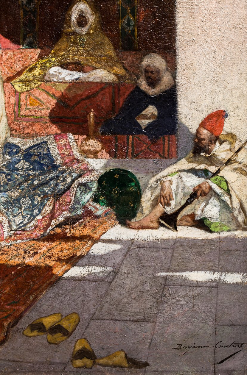 Geschenke eines Paschas (Detail) von Jean Joseph Benjamin Constant