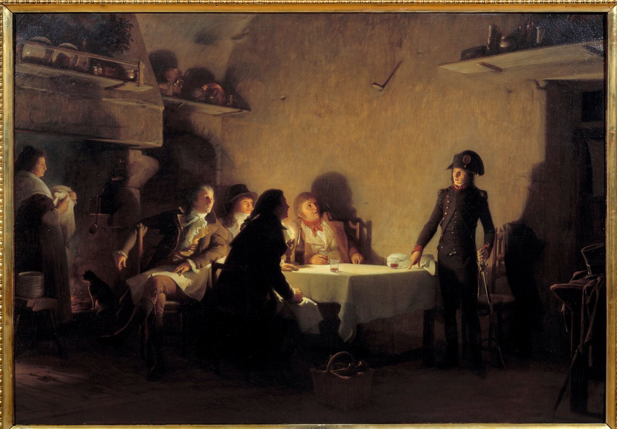 Das Abendessen von Beaucaire von Jean Jules Antoine Lecomte du Nouy