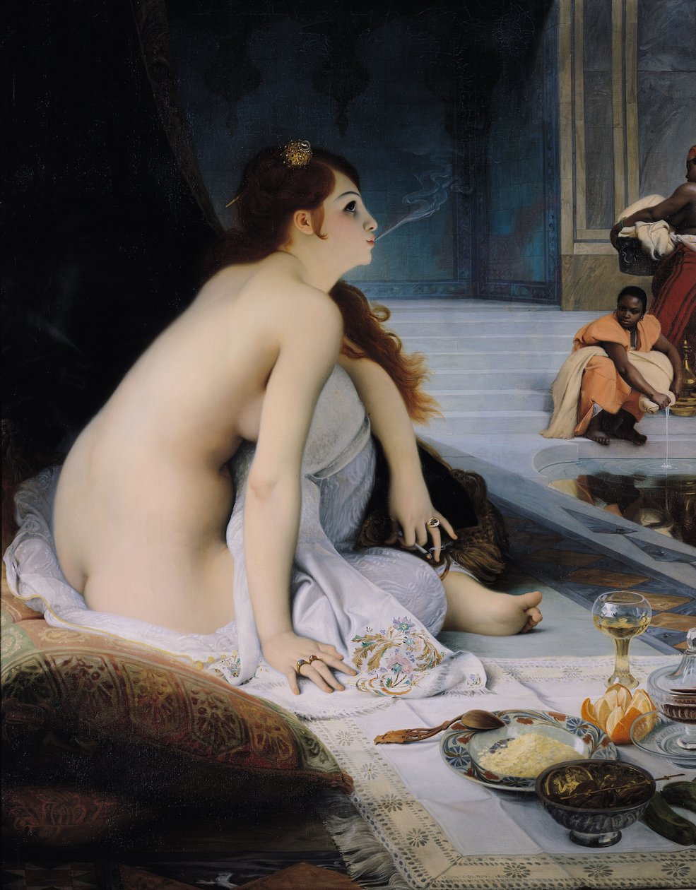 Die weiße Sklavin, 1888 von Jean Jules Antoine Lecomte du Nouy