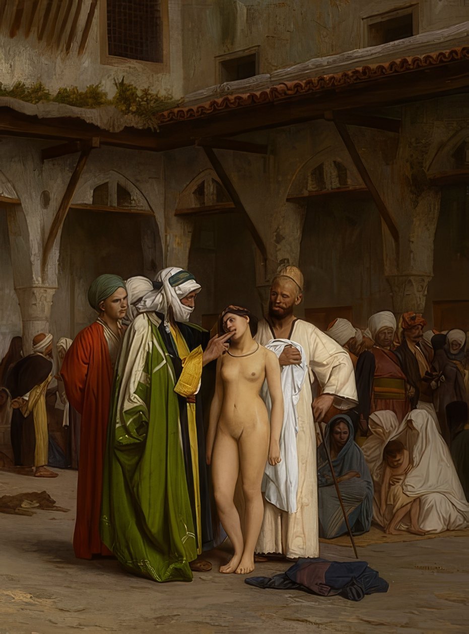 Der Sklavenmarkt von Jean Leon Gerome