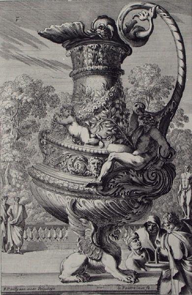 Gartenskulptur, veröffentlicht um 1670 von Jean Lepautre