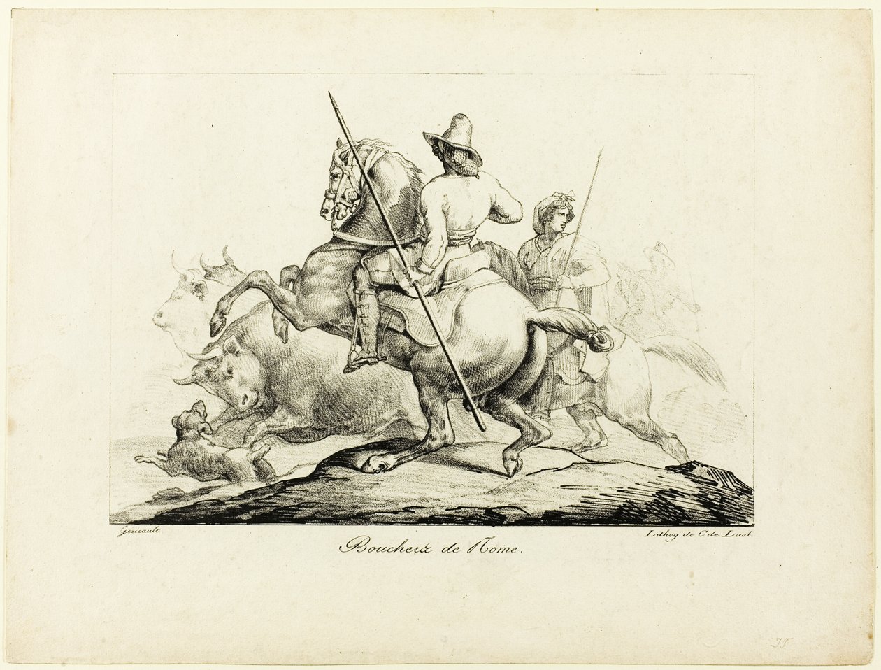 Metzger von Rom von Jean Louis André Théodore Géricault