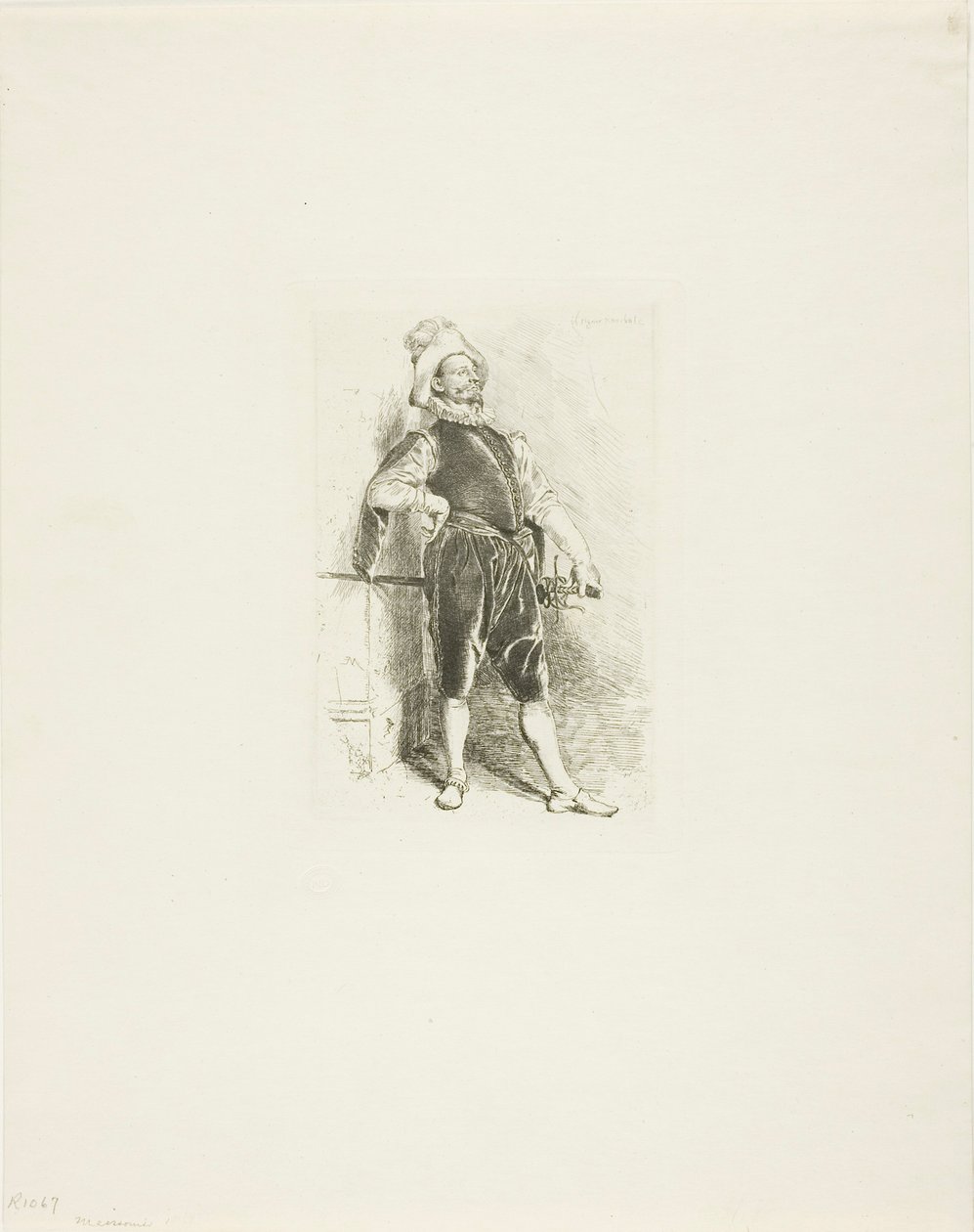 Signor Annibale von Jean-Louis Ernest Meissonier