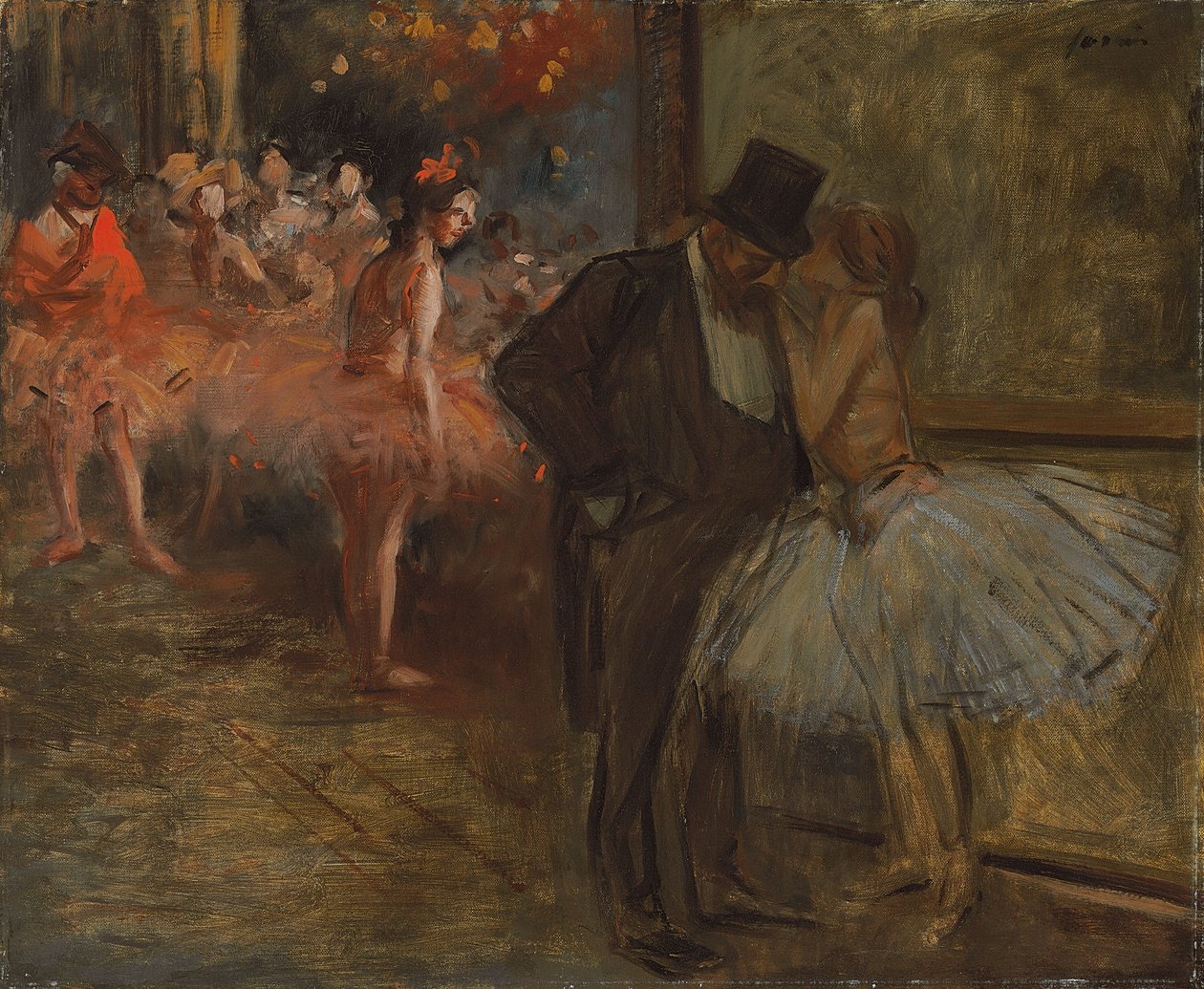 Tänzerin und Abonnent in der Oper von Jean Louis Forain