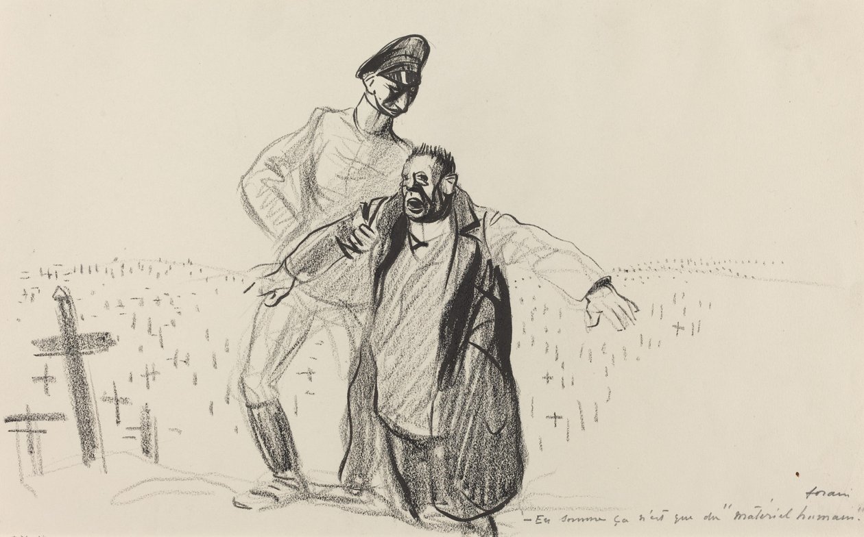 Im Grunde ist es nur menschliches Material von Jean Louis Forain
