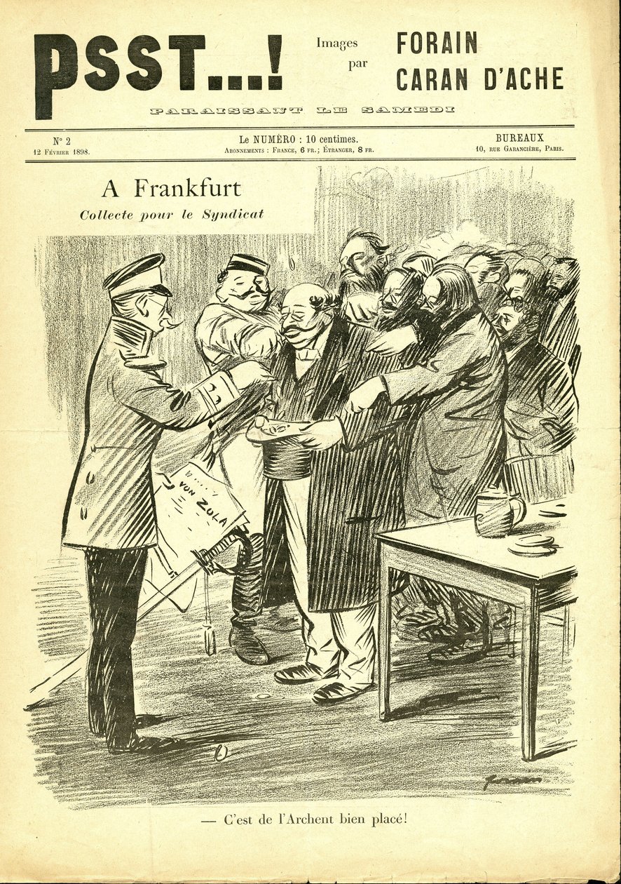 Illustration von Jean-Louis Forain (1852-1931) in Psst...! von Jean Louis Forain