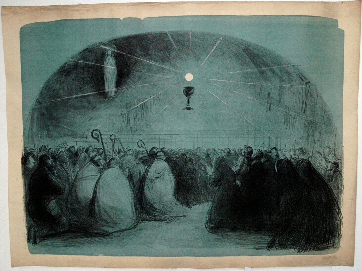 Lourdes, 1914, 25. Internationaler Eucharistischer Kongress von Jean Louis Forain