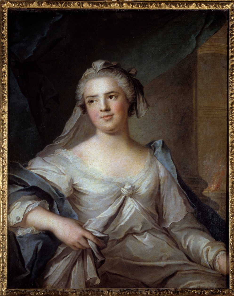 Porträt von Madame Henriette von Frankreich (1727-1752), Tochter von Ludwig XV., als Vestalin von Jean Marc Nattier