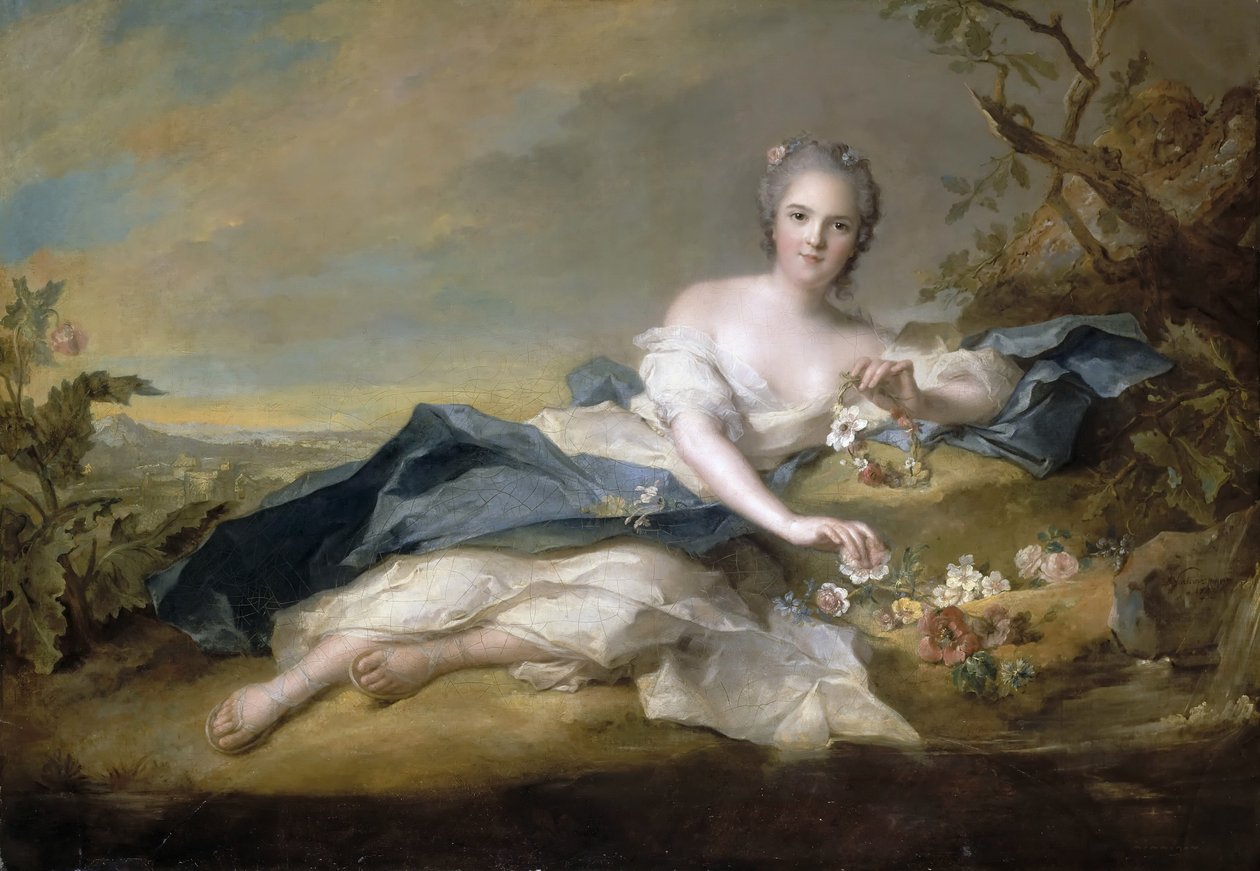 Prinzessin Anne Henriette von Frankreich 1727-1752 von Jean Marc Nattier