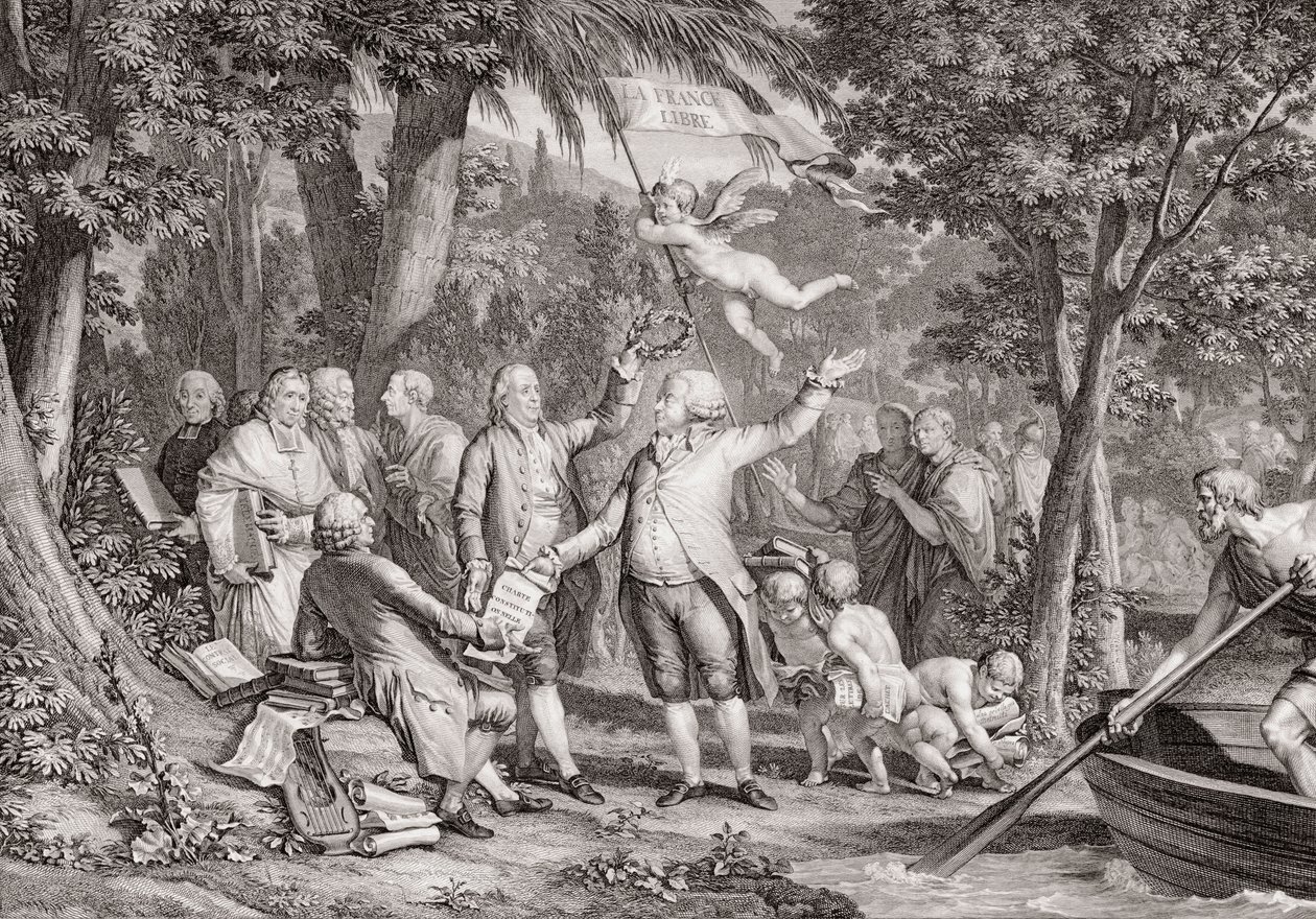 Mirabeau (Honoré Gabriel Riqueti, Graf von Mirabeau) von Jean Michel the Younger Moreau