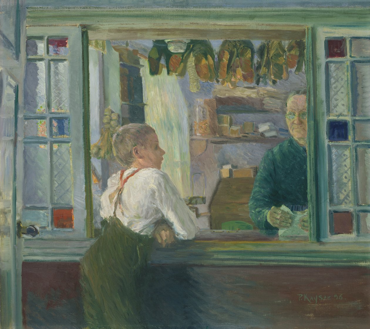 Im Trödelladen, 1897 von Jean Paul Kayser