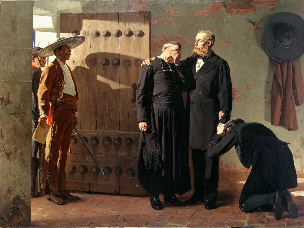 Die letzten Momente von Maximilian, 1882 von Jean Paul Laurens