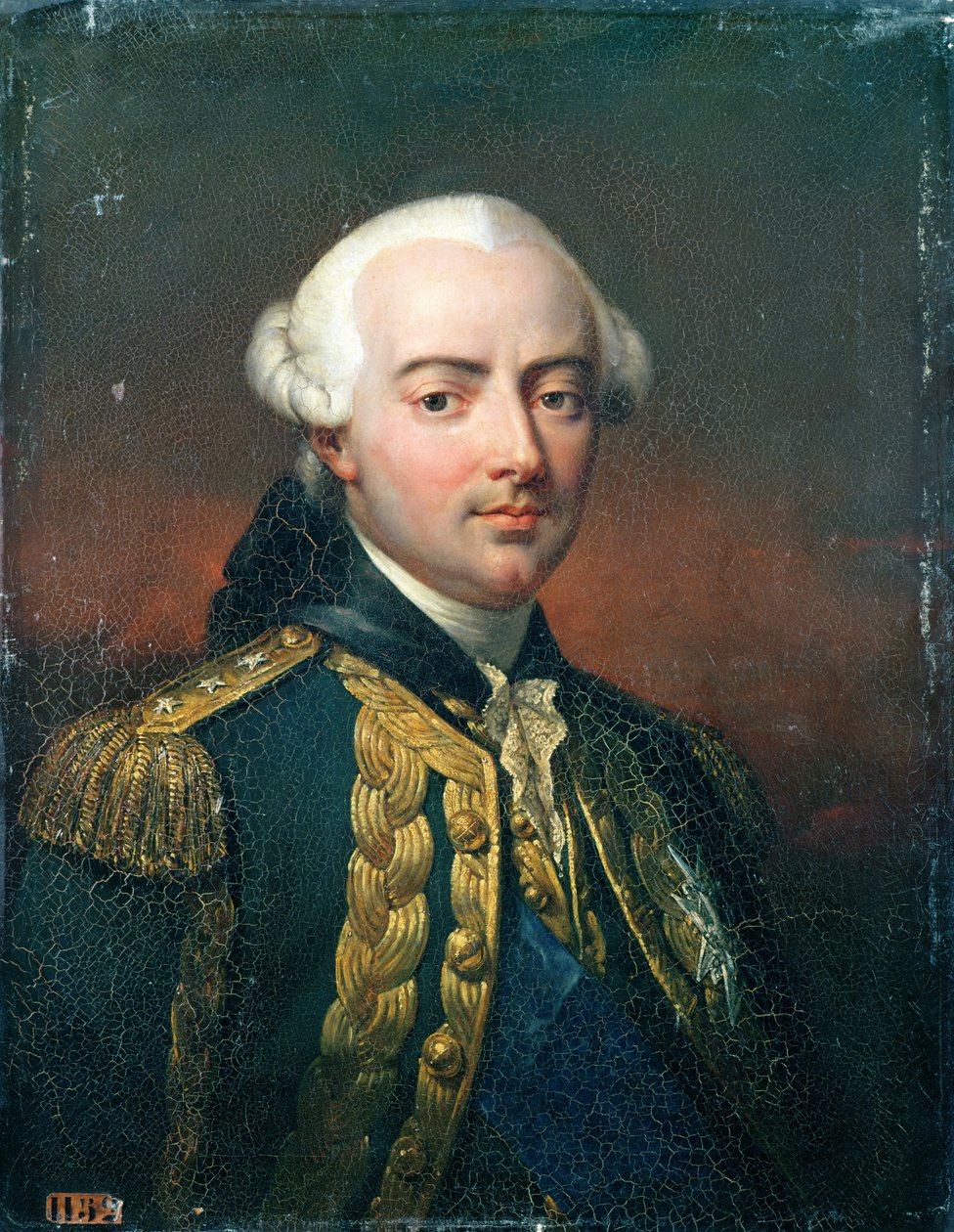 Porträt von Charles Henri (1729-94), Graf von Estaing von Jean Pierre Franque
