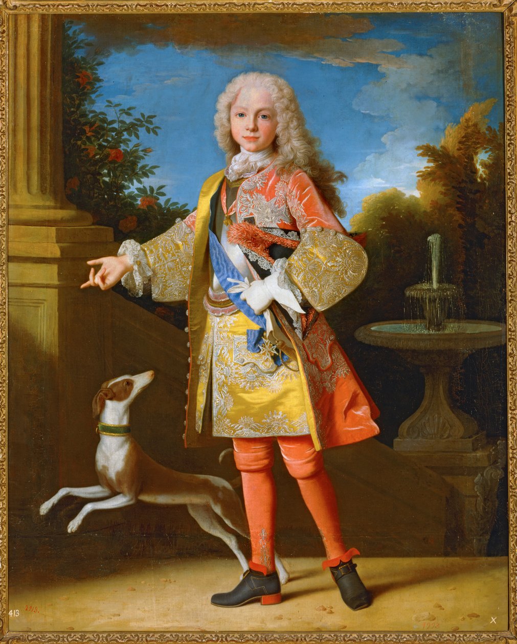 Ferdinand VI. von Spanien als Kind von Jean Ranc