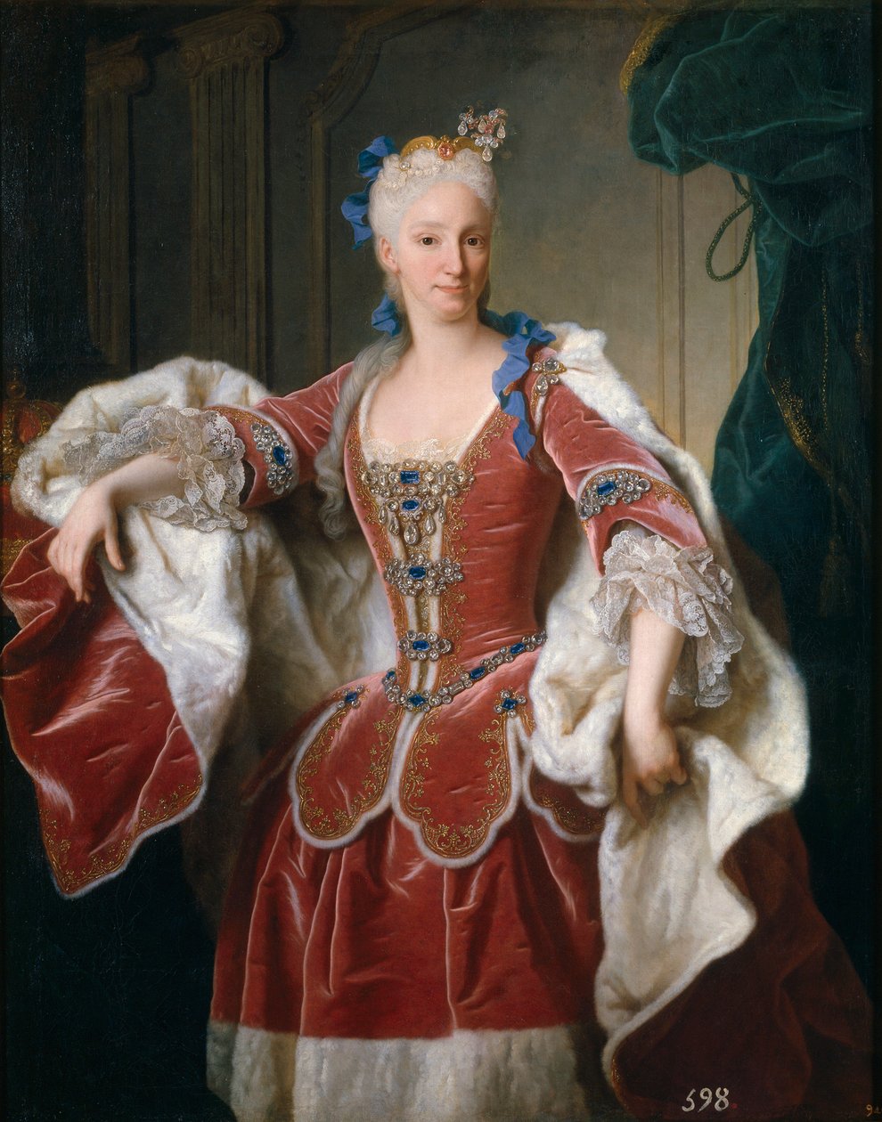 Porträt von Elisabeth Farnese (1692-1766), Königin von Spanien von Jean Ranc