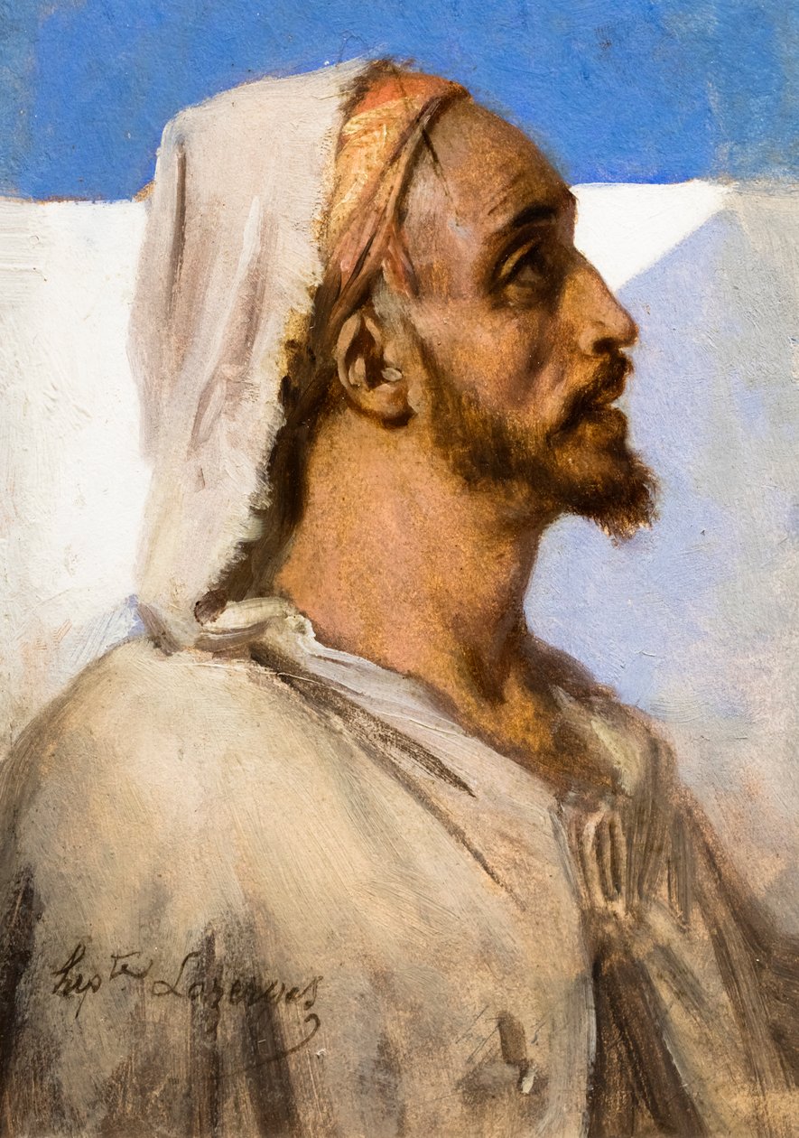 Porträt eines Arabers von Jean Raymond Hippolyte Lazerges