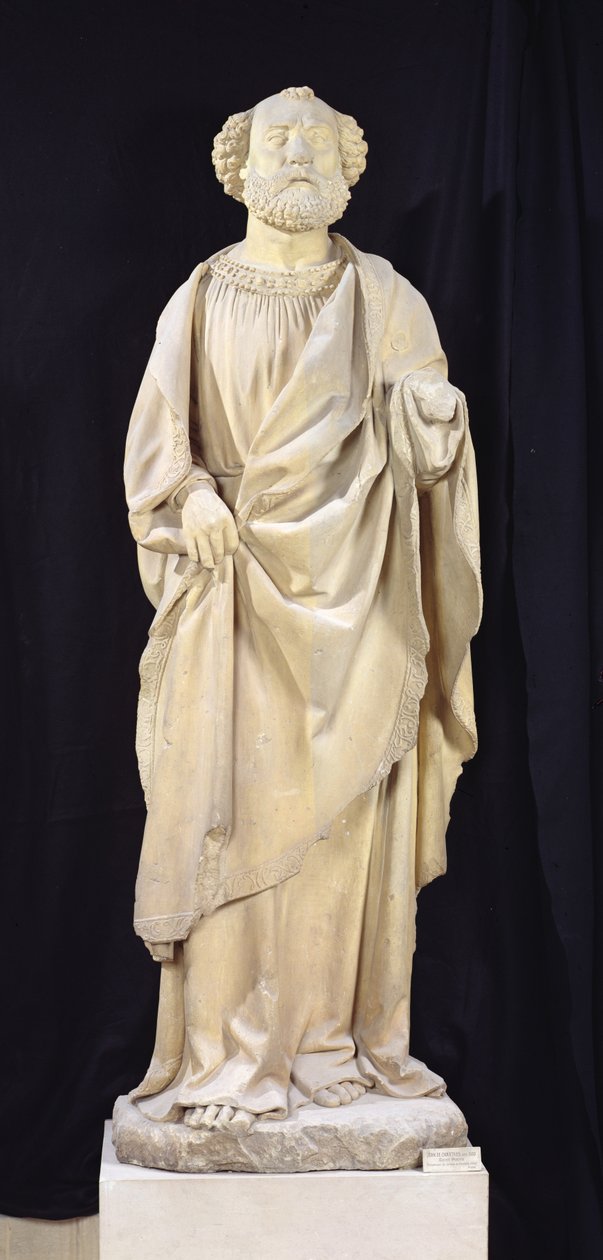 St. Peter, vom Château des Ducs de Bourbon, Chantelle, ca. 1500-03 von Jean fl.c.1465-c.1516 Guilhomet