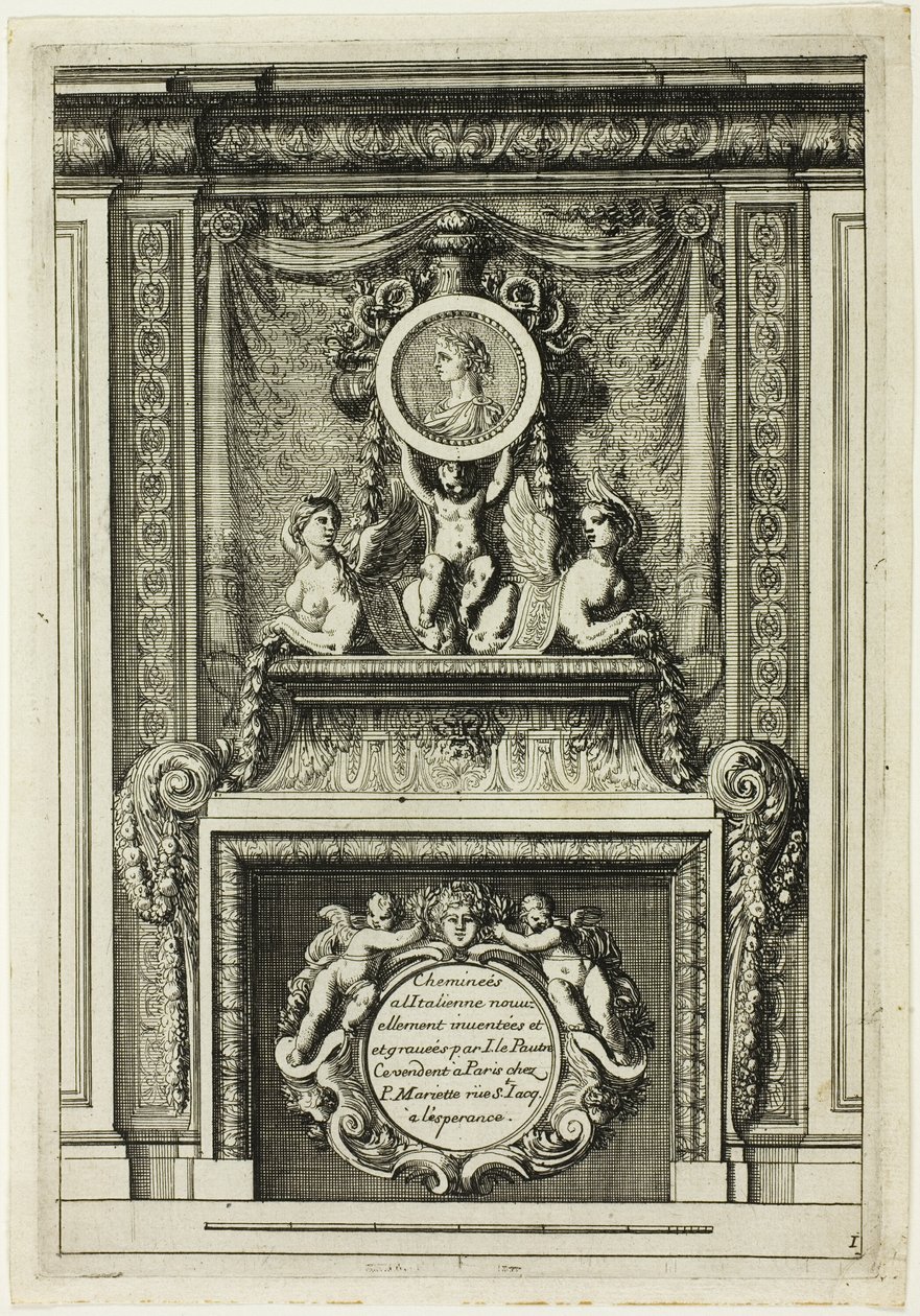 Schornsteine im italienischen Stil von Jean le Pautre