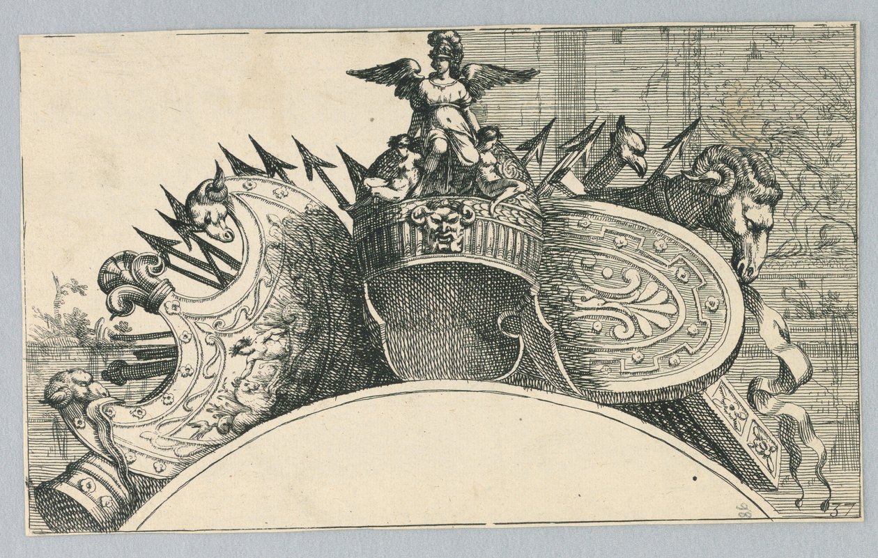 Trophäe der Waffen von Jean le Pautre