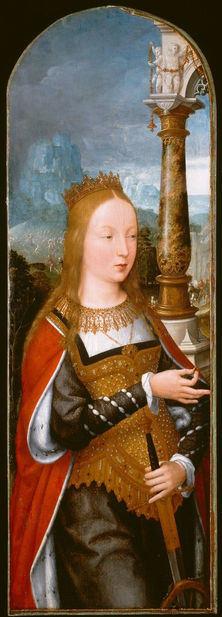 Heilige Katharina, ca. 1520 von Jean the Elder Bellegambe