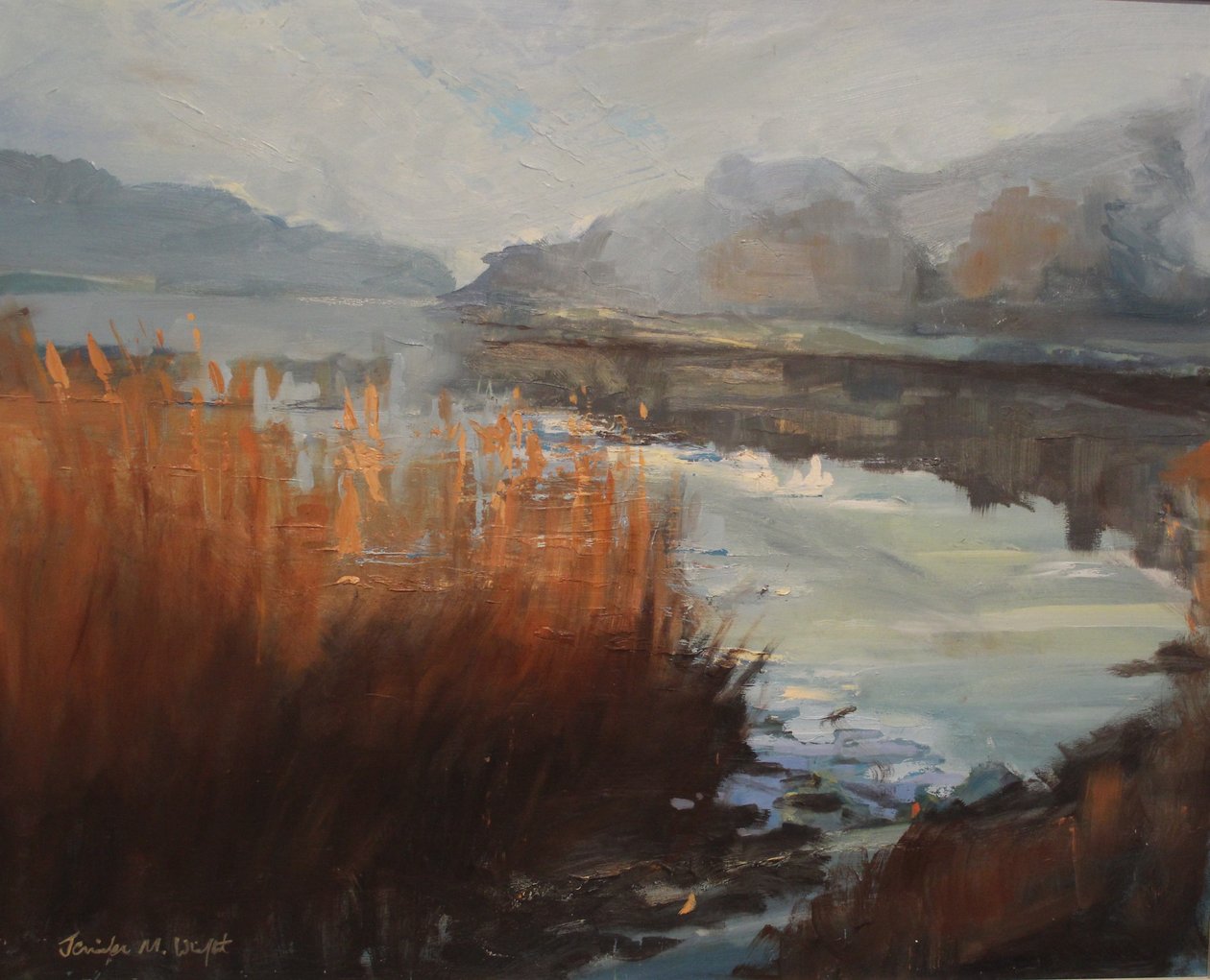 Batson Creek Salcombe, Herbst, 2016 von Jennifer Wright