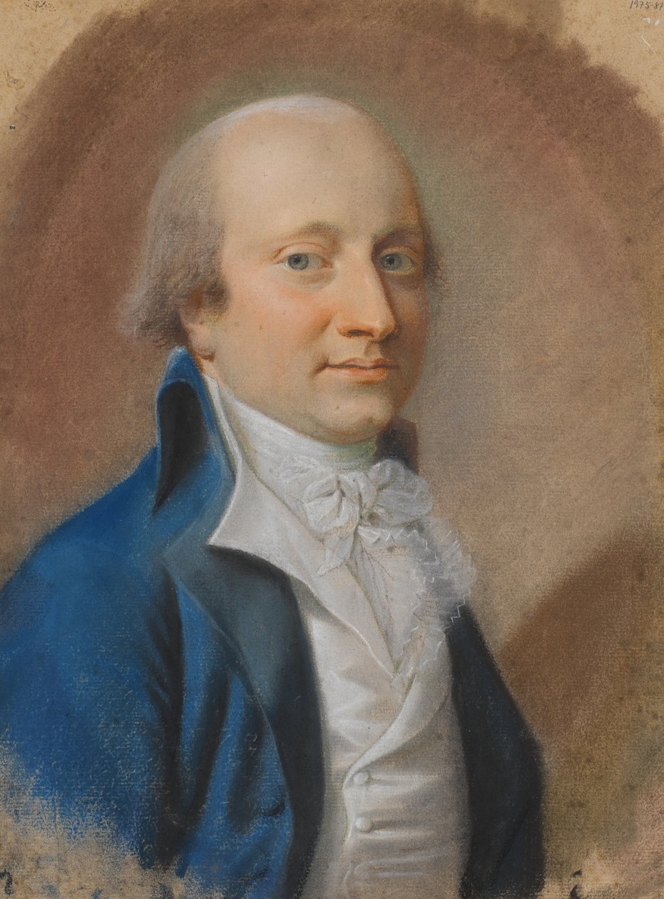 Porträt eines Herrn, vermutlich eines Blücher von Jens Juel