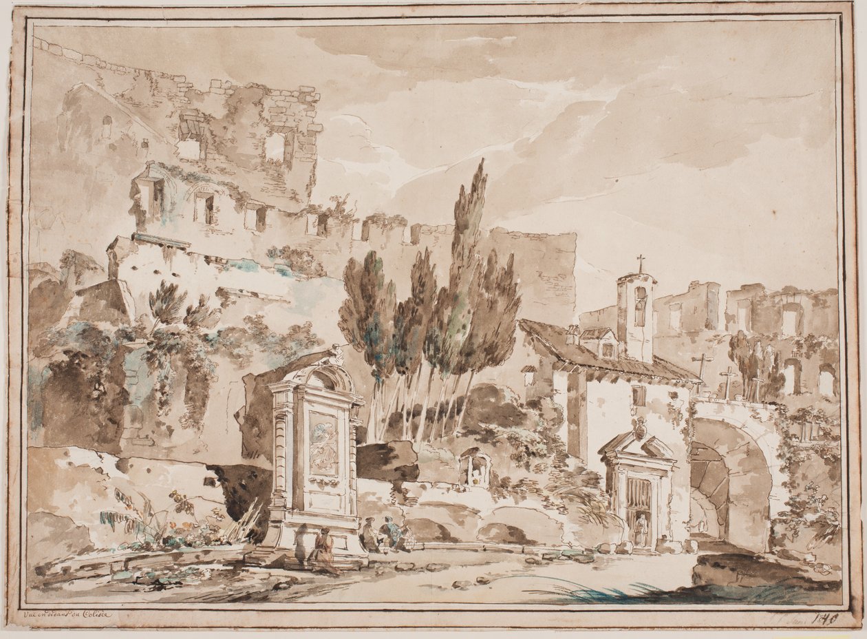 Das Innere des Kolosseums, Rom von Jens Petersen Lund