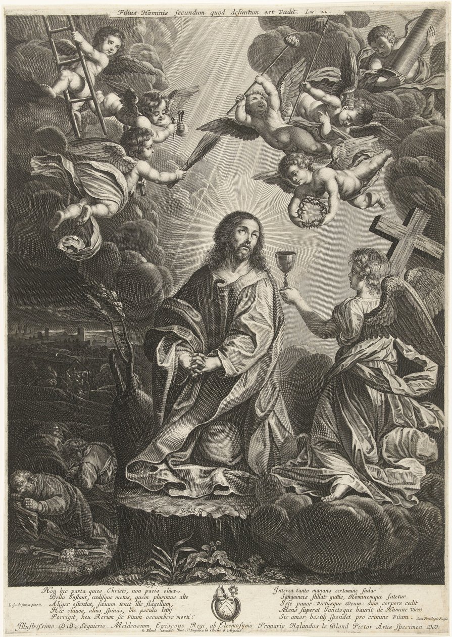 Christus im Garten Gethsemane von Jeremias Falck