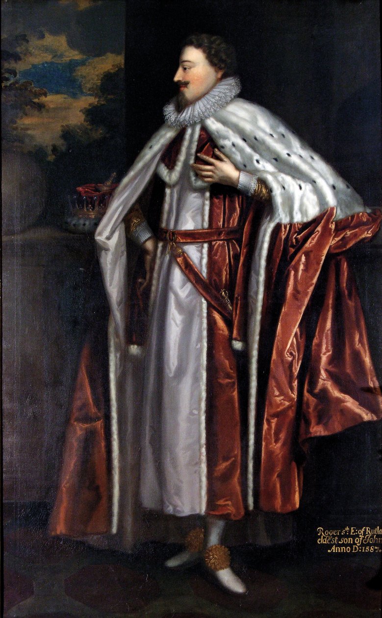 Roger Manners, 5. Earl of Rutland (1576-1612), ca. 1675 von Jeremias van der Eyden