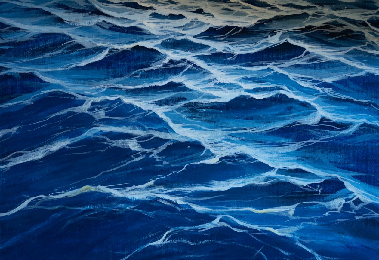 Blaues Meer von Jerome Glomaud