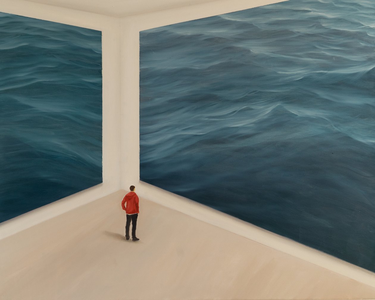 Blick auf das Meer, 2019 von Jerome Glomaud