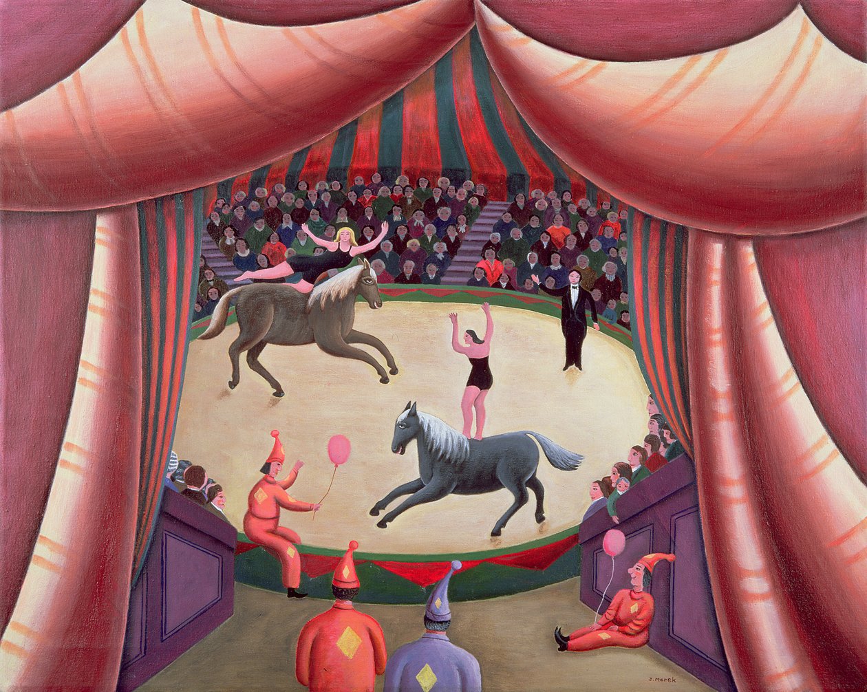Die Zirkusmanege von Jerzy Marek