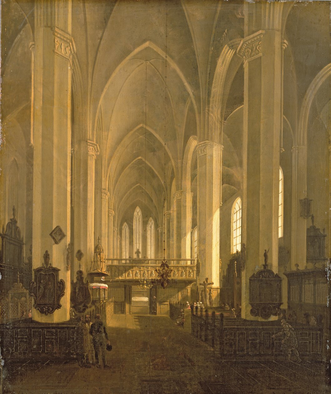 Innenansicht der St. Johanniskirche in Hamburg von Jess Bundsen