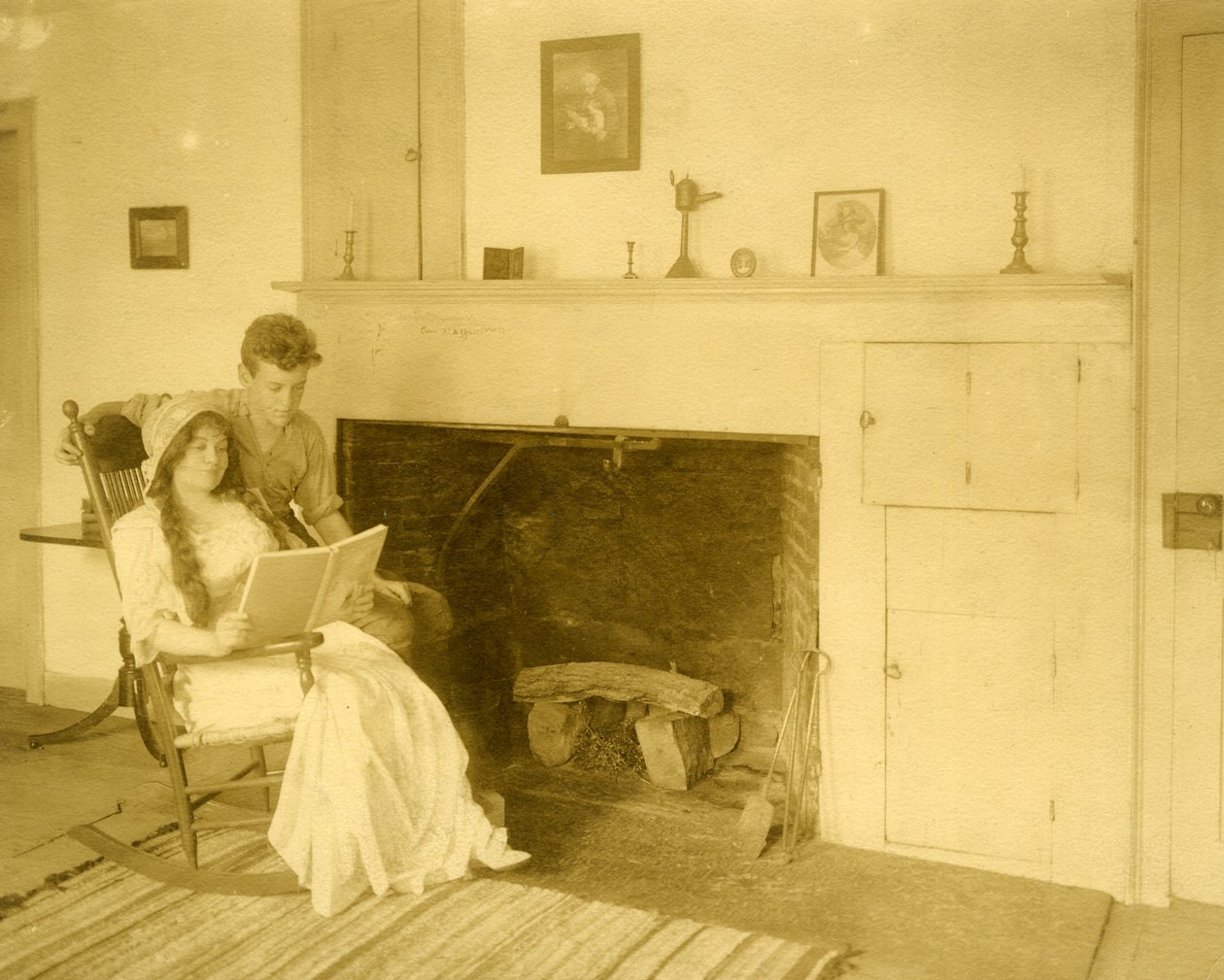 Malcolm Stewart Boylan und seine Mutter. Er ist einer der 9 wichtigen Titelautoren Hollywoods von Jessie Tarbox Beals