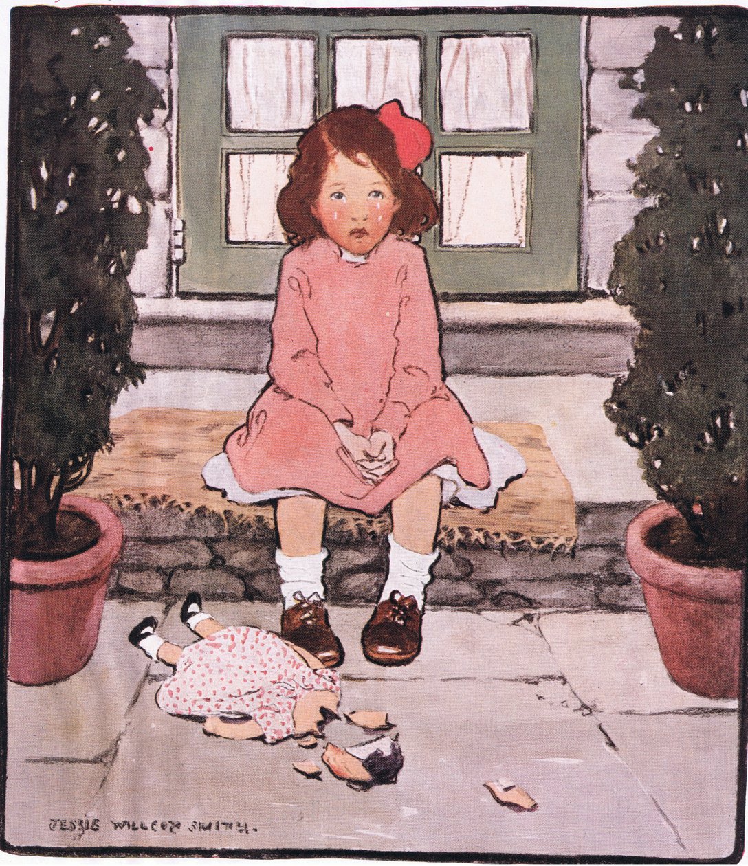 Ein gebrochenes Herz und Kopf von Jessie Willcox Smith