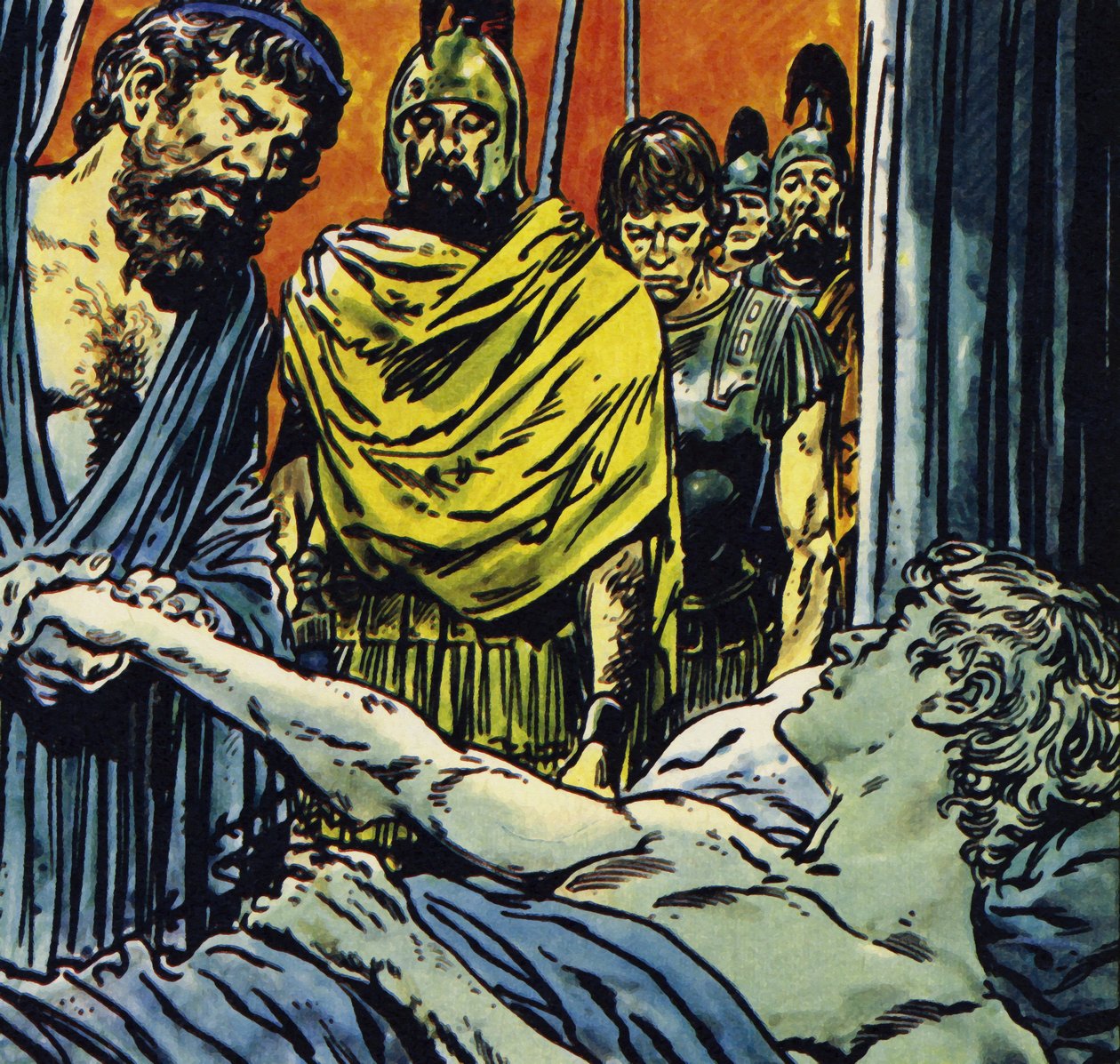 Alexander starb 323 an einem Fieber, im Alter von 32 Jahren von Jesus Blasco