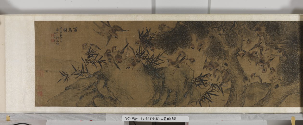 Hundert Vögel von Jiang (after) Tingxi
