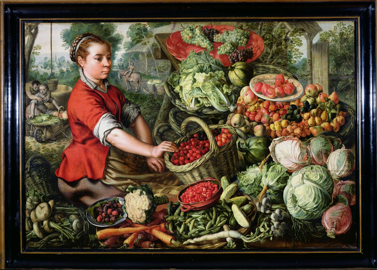 Die Gemüsehändlerin von Joachim Beuckelaer