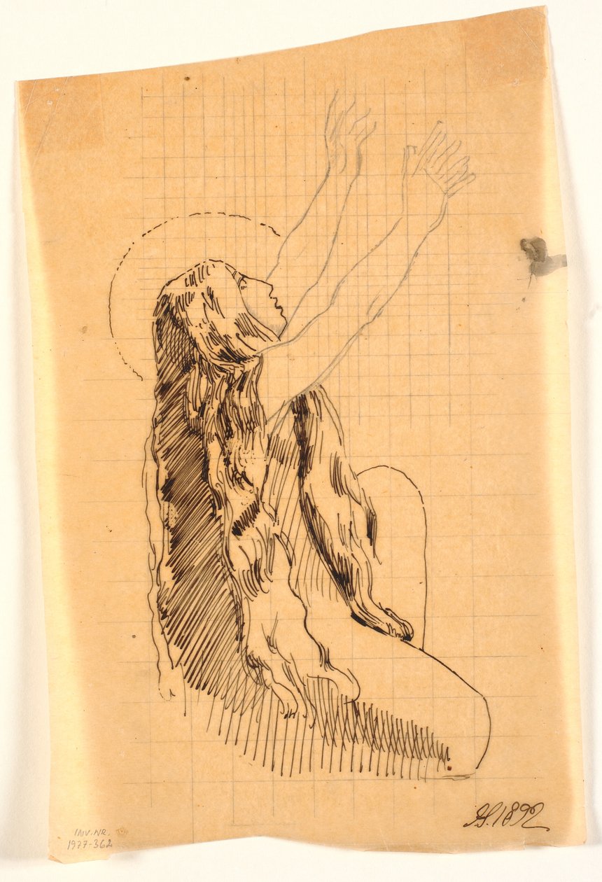 Die kniende Eva von Joakim Frederik Skovgaard