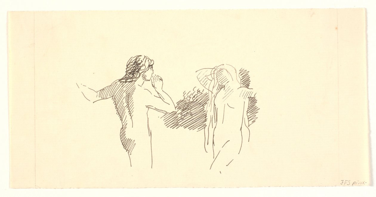 Eva und die Schlange von Joakim Frederik Skovgaard