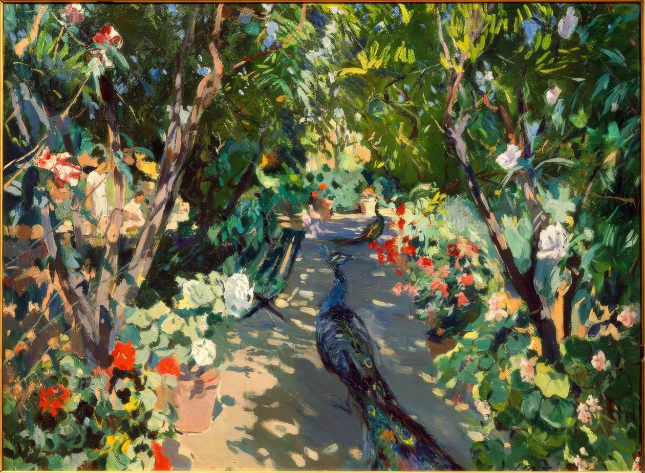 Garten der Casa Mir von Joaquim Mir i Trinxet